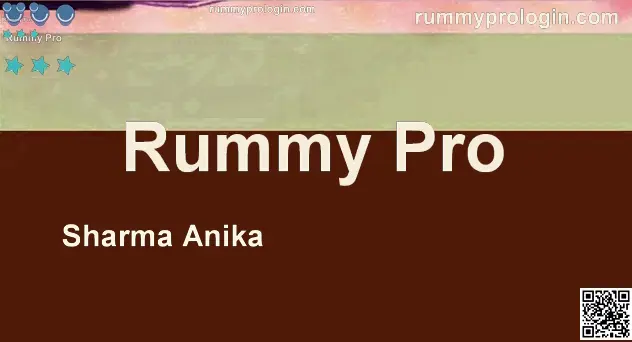 Sharma Anika, Software Engineer, Rummy Pro Author